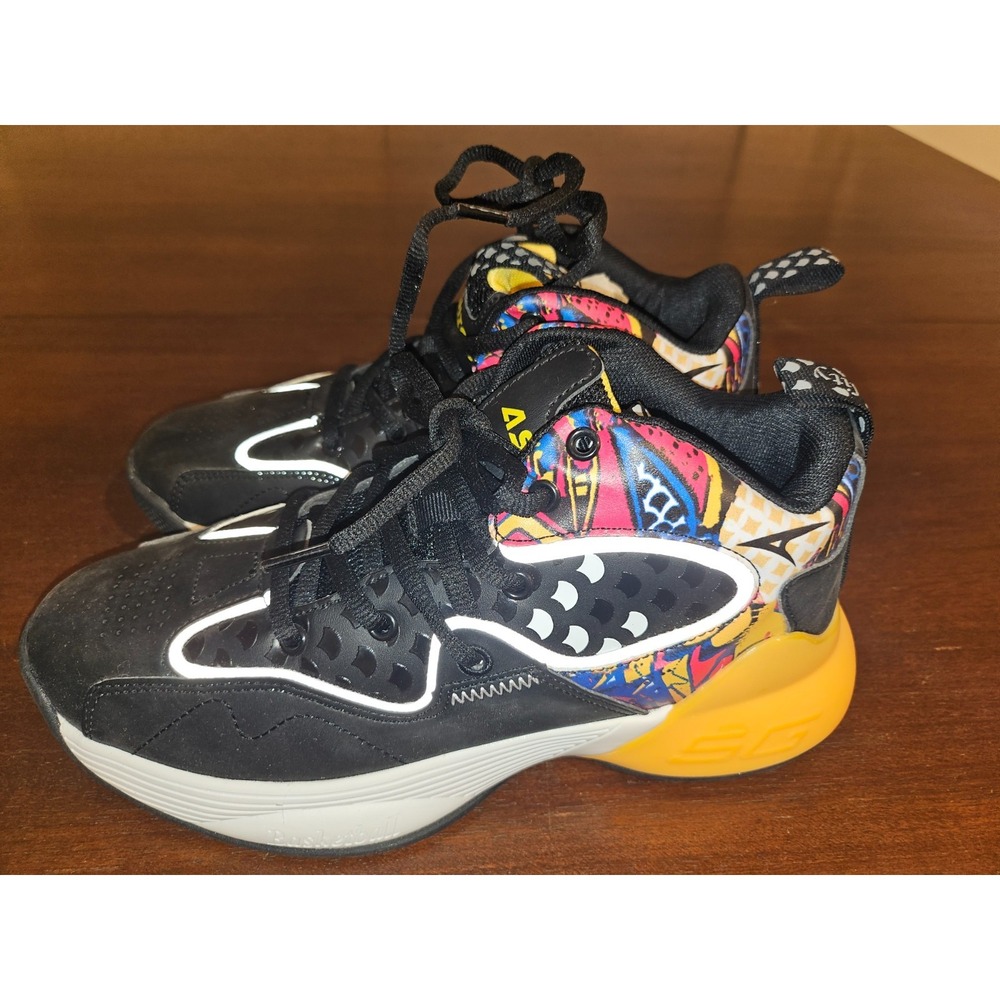 ASHION Basketball Shoes Boys High-Top Sneaker Non-Slip Sport Shoe Girl 6.5 Guy 8 - Picture 5 of 8